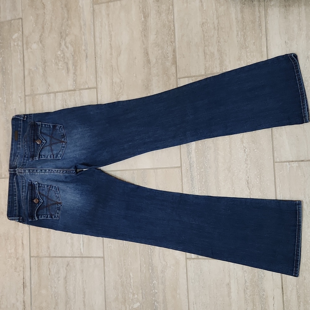 Kut from the Kloth Bootcut Jeans Boot Cut Denim 8 KP881MB1 Natalie Flap Pockets